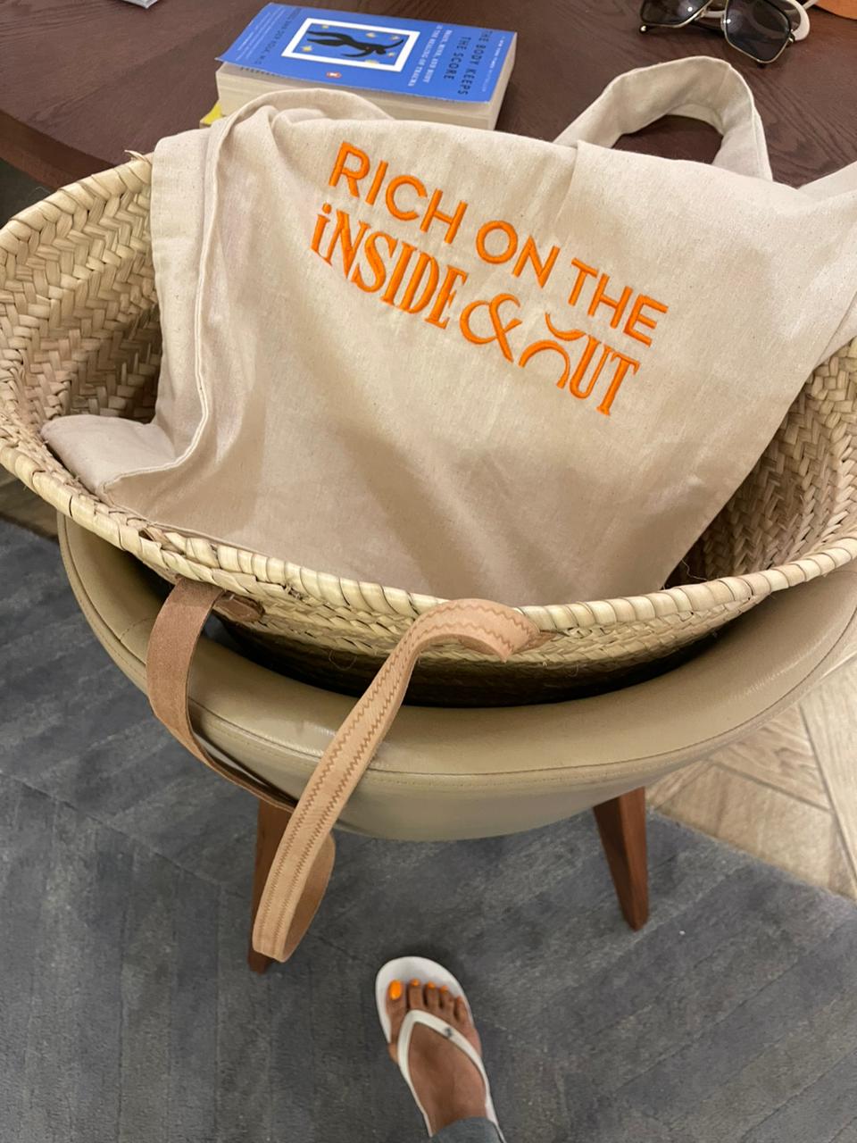 Tote Bag - Rich on the Inside & Out